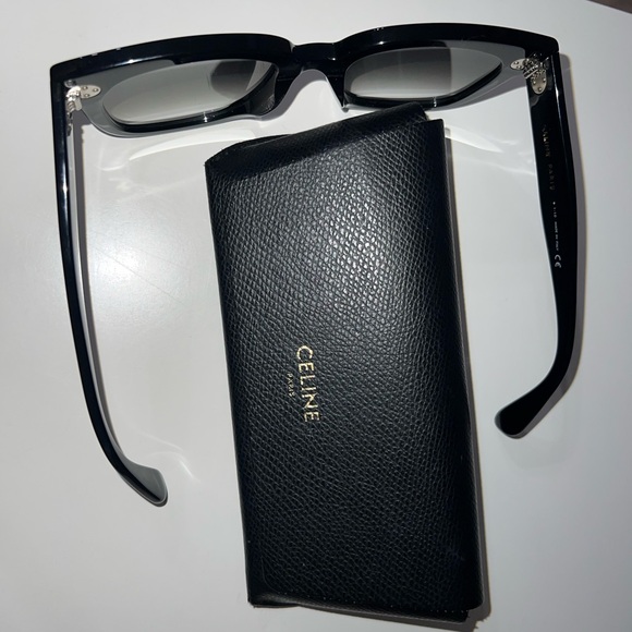 Celine 3 dots Black Frame Sunglasses Oversized main image 6